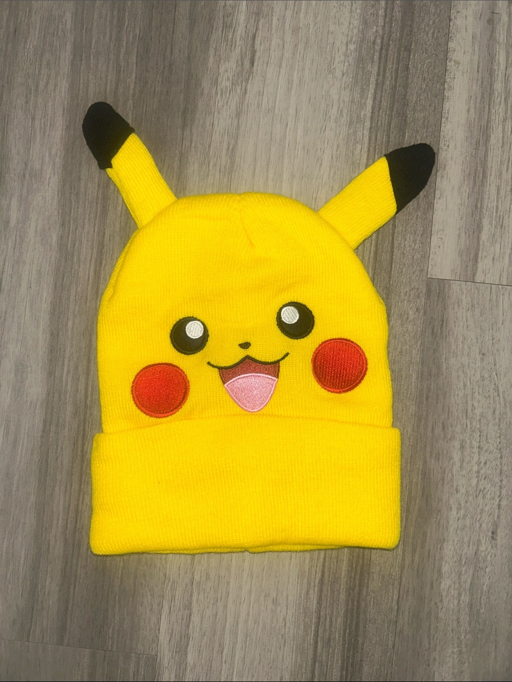 Pokemon Yellow Pikachu Beanie